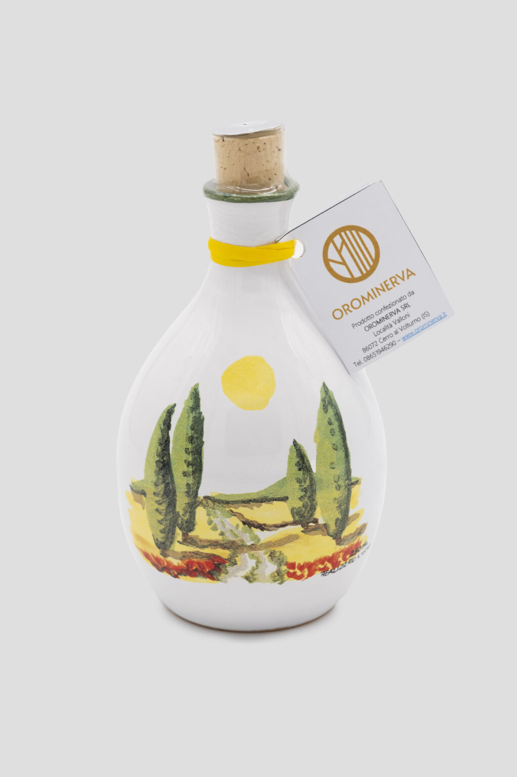 Olio in ceramica artigianale Oro Minerva