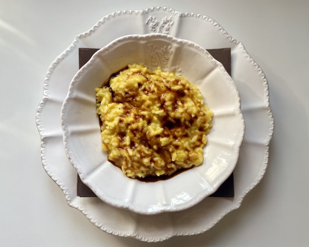 Risotto zucca e aceto balsamico Bottega Lorenzini