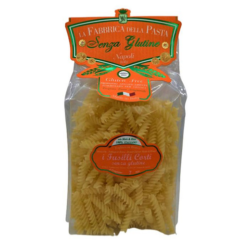 Fusilli corti senza glutine Fabbrica della pasta di Gragnano