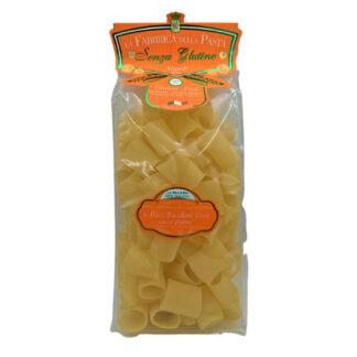 Paccheri lisci senza glutine Fabbrica della pasta di Gragnano