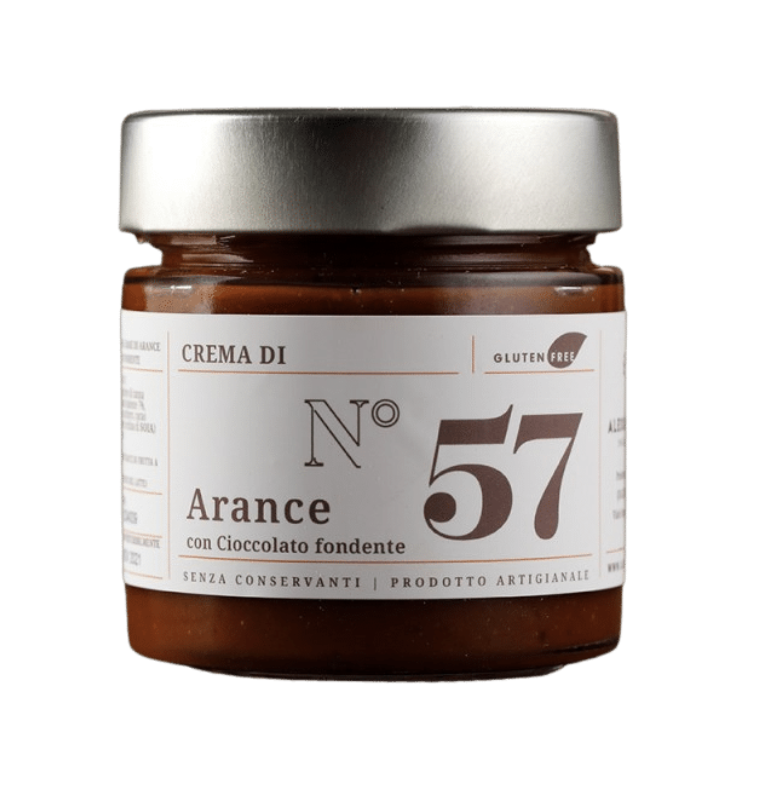 Crema di cioccolato fondente e arance Alessio Brusadin