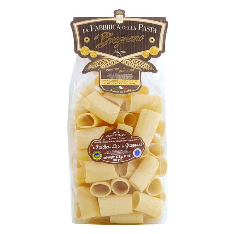 Paccheri lisci - Bottega Lorenzini